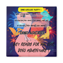 誕生日パーティーの招待 – マグネット