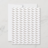 誕生日パーティーの招待，少年，キャンプ 招待状 (裏面)