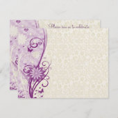 誕生日パーティーの招待 招待状 (正面/裏面)