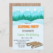 誕生日パーティーの招待 招待状 (正面/裏面)