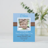 誕生日パーティーの招待：: 3 インビテーションポストカード (スタンド正面)