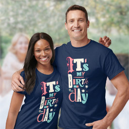 誕生日パーティーの招待 Tシャツ