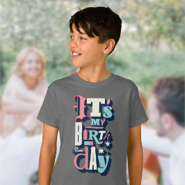 誕生日パーティーの招待 Tシャツ