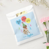 誕生日パーティーの風船ドイツ語の短い案内ポインター フェイバーバッグ (封をした状態)