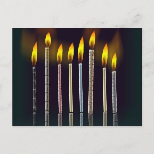 誕生日パーティーはがき招待状 ポストカード (正面)