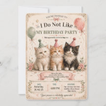 誕生日パーティーは嫌い