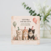 誕生日パーティーは嫌だカード サンキューカード (スタンド正面)