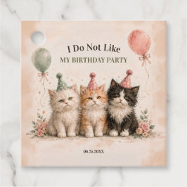 誕生日パーティーは嫌だ フェイバータグ