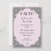 誕生日パーティーへの招待78歳 招待状 (裏面)