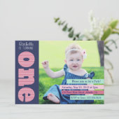 誕生日パーティーへの招待 招待状 (スタンド正面)