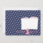 誕生日パーティーへの招待 招待状 (裏面)