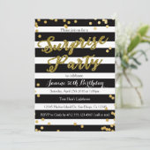 誕生日パーティーへの招待 招待状 (スタンド正面)