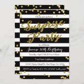 誕生日パーティーへの招待 招待状 (正面/裏面)