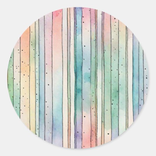 誕生日パーティーを開く ラウンドシール (正面)