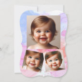 誕生日パーティーカードへの招待 (裏面)