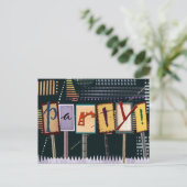 誕生日パーティーカード ポストカード (スタンド正面)