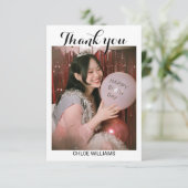 誕生日パーティーサンキューカード サンキューカード (スタンド正面)