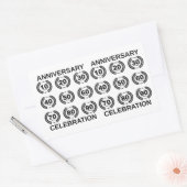 誕生日パーティーシール 長方形シール (封筒)