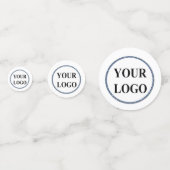 誕生日パーティーテーブルデコレーションパーティーウェアロゴ コンフェッティ (裏面)