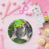 誕生日パーティードイツシェパード ペーパープレート (パーティー)