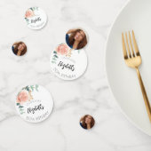 誕生日パーティーバラ金ゴールド花写真 コンフェッティ (グループ)