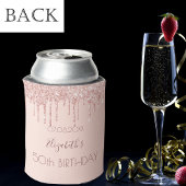 誕生日パーティーバラ金ゴールド赤面グリッター乾燥 缶クーラー