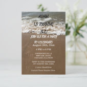 誕生日パーティービーチ航海の海カスタム時代 招待状 (スタンド正面)