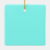 誕生日パーティーベア セラミックオーナメント (裏面)