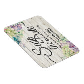 誕生日パーティー多肉木材を保存素朴する マグネット (右側)