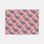 誕生日パーティー帽子 フリースブランケット (正面(横))