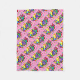 誕生日パーティー帽子 フリースブランケット