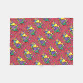 誕生日パーティー帽子 フリースブランケット (正面(横))