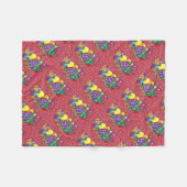 誕生日パーティー帽子 フリースブランケット (正面(横))