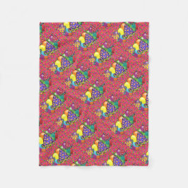 誕生日パーティー帽子 フリースブランケット