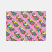 誕生日パーティー帽子 フリースブランケット (正面(横))