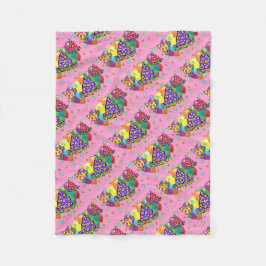 誕生日パーティー帽子 フリースブランケット