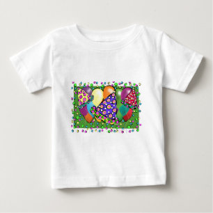 誕生日パーティー帽子 ベビーTシャツ