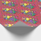 誕生日パーティー帽子 ラッピングペーパー (角)