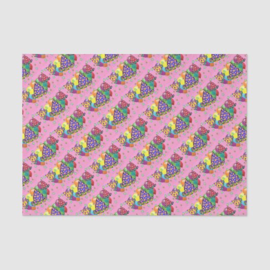 誕生日パーティー帽子 薄葉紙 (正面)