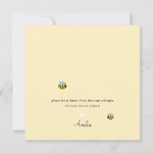 誕生日パーティー招待状:：ガーデンテーマ1 招待状 (裏面)