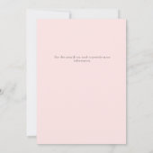 誕生日パーティー招待状、ピンクのケーキアート 招待状 (裏面)