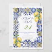 誕生日パーティー招待状 招待状 (正面)