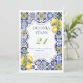 誕生日パーティー招待状 招待状 (スタンド正面)