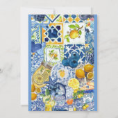 誕生日パーティー招待状 招待状 (裏面)