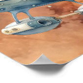 誕生日パーティー最初ののまわりに旅行ザサンウェルカム ポスター (角)