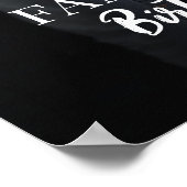 誕生日パーティー歓迎の写真のサイン ポスター (角)