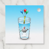 誕生日パーティー準備クジラ フェイバータグ (裏面)