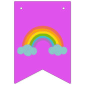 誕生日パーティー用のバンティングバナー バンティングフラッグ (第1の旗)