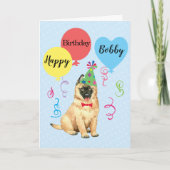 誕生日パーティー用気球ターヴュレン カード (正面)