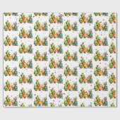 誕生日パーティー紙吹雪 ラッピングペーパー (フラット)